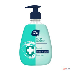 картинка Рідке мило Teo Ultra Hygiene з дозатором 400 мл