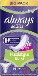 картинка Прокладки щоденні Always FlexiStyle Slim 74 шт. (1 капля)