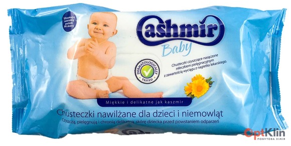  Дитячі вологі серветки Cashmir Baby 72 шт.