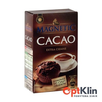  какао Magnetic екстра темне 200 г