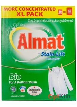  Пральний порошок Almat Bio універсальний 2.6 кг (40 прань)