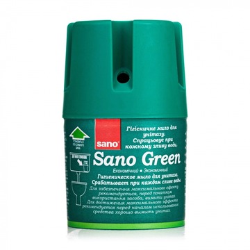 Засіб для миття та дезинфекції унітаза Sano Green 150 г