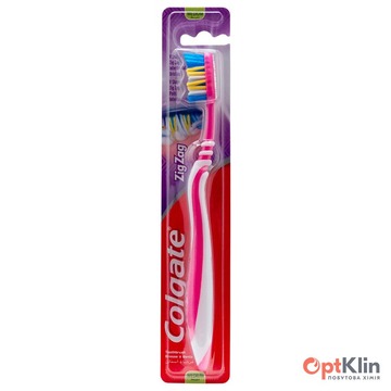   Зубна щітка Colgate ZigZag середньої жорсткості 1 шт.