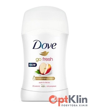  Антиперспірант-стік Dove Яблуко та Білий чай жіночий 40 мл