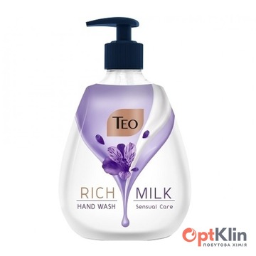  Рідке мило Teo Sensual Care з дозатором 400 мл