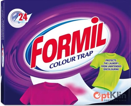  Активні серветки для прання Formil Colour 24 шт.