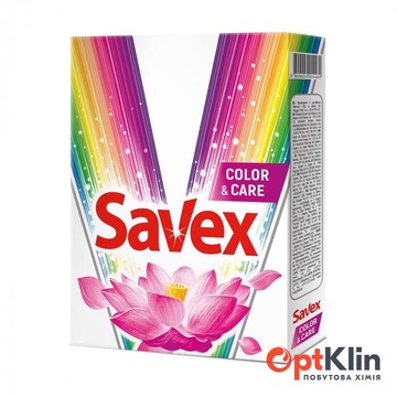  Пральний порошок Savex 2 в 1 Color & Care автомат 400 г