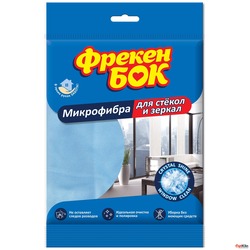 картинка Серветка для скла та дзеркал Фрекен Бок мікрофібра 1 шт.