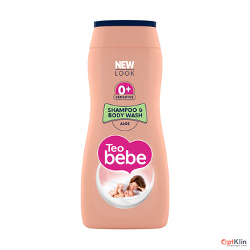  Дитячий шампунь та гель для душу Teo bebe Аloe з перших днів життя 200 мл