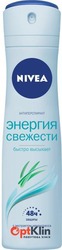 картинка дезодорант Nivea Енергія свіжості спрей-антиперспірант з екстрактом лемонграсу 150 мл