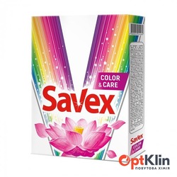 картинка Пральний порошок Savex 2 в 1 Color & Care автомат 400 г