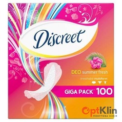 картинка Прокладки щоденні Discreet Deo Summer Fresh 100 шт.