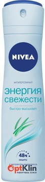  дезодорант Nivea Енергія свіжості спрей-антиперспірант з екстрактом лемонграсу 150 мл