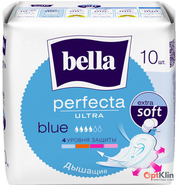  Прокладки для критичних днів Bella Perfecta Ultra Blue 10 шт. (4 каплі)