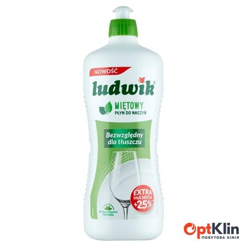  засіб для миття посуду Ludwik М`ята 900 мл