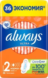 картинка Гігієнічні прокладки Always Ultra Normal 36 шт.