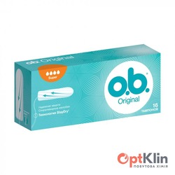 картинка Тампони o.b. Original Super 16 шт.