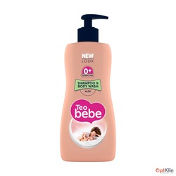 картинка Дитячий шампунь та гель для душу Teo bebe Алое з дозатором 400 мл