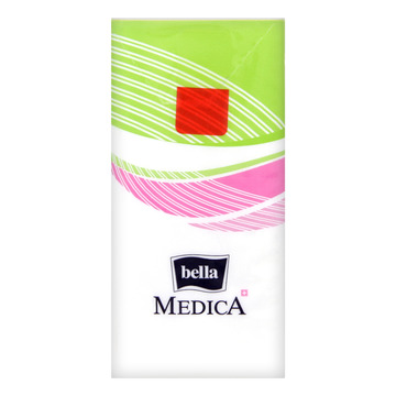  Хусточки носові Bella Medica 3-шарові 10 шт.