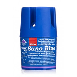 картинка Засіб для миття та дезинфекції унітаза Sano Blue 150 г